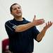 Rudolf Steiner Head Coach Nick Sherwood complains about a lack of a call in the game against Arbor Prep on Tuesday, Jan. 22. Daniel Brenner I AnnArbor.com